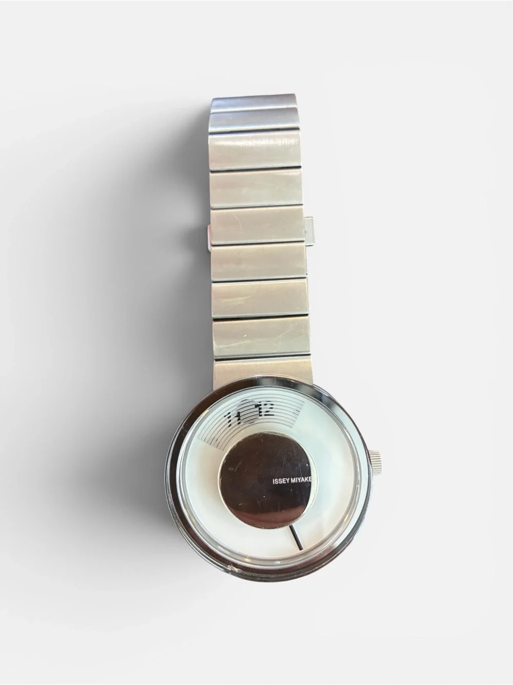 Issey Miyake TO Tokujin Yoshioka Seiko VJ20-0060 Silver Watch Japan